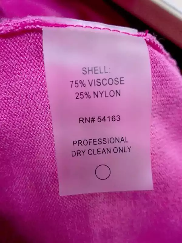 etichete transparente pentru haine